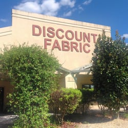 Discount Fabric - Store front. Located on the corner of HWY170 & HWY278.