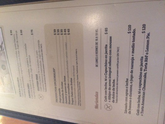Menu photo 5 Rock & Feller's Rosario, S Menu photo 5 Rock & Feller's Rosario, S