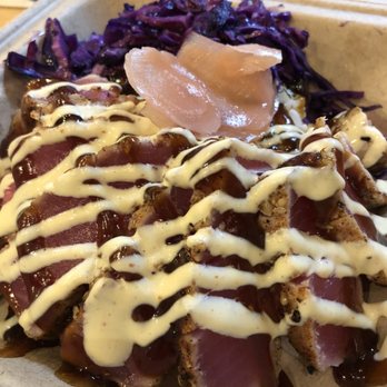 The Rice Wagon - Seared ahi tuna - Food Trucks Near Me - Bryson City, North Carolina The Rice Wagon - Seared ahi tuna - Food Trucks Near Me - Bryson City, North Carolina