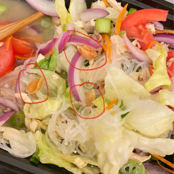 Thai Lotus - Glass noodle salad - Thai Near Me - Corona, California