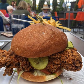 The Shore - Their monster sized Crispy Chicken Sandwich - Bars Near Me - Reno, Nevada The Shore - Their monster sized Crispy Chicken Sandwich - Bars Near Me - Reno, Nevada
