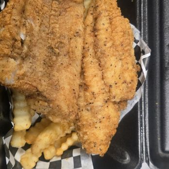 Eddie Bo’s Cooking - Catfish basket- Fries are bomb too - Food Trucks Near Me - Las Vegas, Nevada