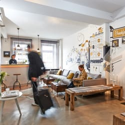 Pyjama Park - PYJAMA PARK Hotel & Hostel Hamburg- Hotellobby
