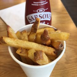 Five Guys - Small fries (there were more in the bag). Vinegar on these was a mistake.