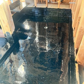 WTI! Hot Mop Shower Pans - Master shower - Waterproofing Near Me WTI! Hot Mop Shower Pans - Master shower - Waterproofing Near Me