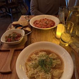 Agnolotti and Ricotta Gnocchi Agnolotti and Ricotta Gnocchi