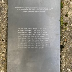 Wisconsin Concrete Park - Read the inscription!