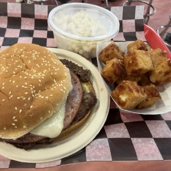 Tom Wahl's Bushnell's Basin - Wahlburger® with Cheese Curds and Mac Salad - Burgers Near Me - Pittsford, New York Tom Wahl's Bushnell's Basin - Wahlburger® with Cheese Curds and Mac Salad - Burgers Near Me - Pittsford, New York