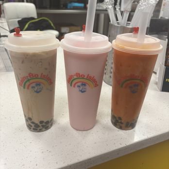 Rain-bo Island - Original Milk Tea, Rose Smoothie, Thai Milk Tea - Poke Near Me - Melbourne, Florida