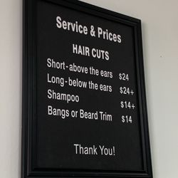 Star Salon - Prices as of 7/11/25