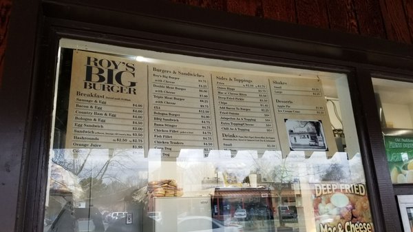 Menu photo 3 Roy's Big Burger Richmond, VA