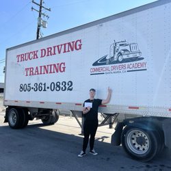 Truck Driver Institute - Morning of DMV test, officially a Class-A driver!