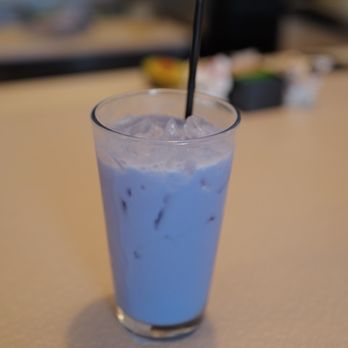 Happy Goat Farm To Table - Iced butterfly pea latte - Breakfast & Brunch Near Me - Mariposa, California Happy Goat Farm To Table - Iced butterfly pea latte - Breakfast & Brunch Near Me - Mariposa, California