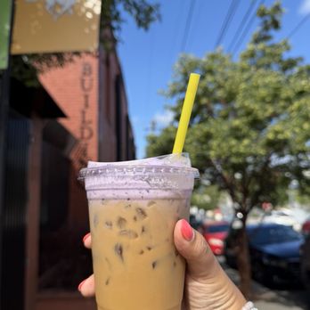 Kalesa Coffee - Iced coffee with ube foam - Coffee & Tea Near Me - Portland, Oregon Kalesa Coffee - Iced coffee with ube foam - Coffee & Tea Near Me - Portland, Oregon