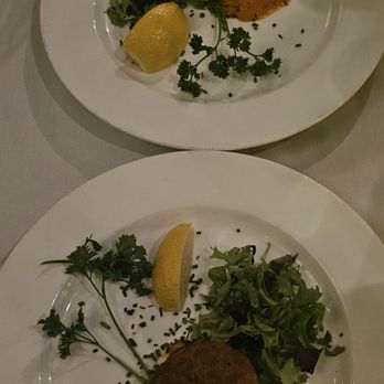 Benjamin Steakhouse - Christmas Eve Dinner - 12/24/25. Crab Cakes were delicious! - Steakhouses Near Me - New York, New York