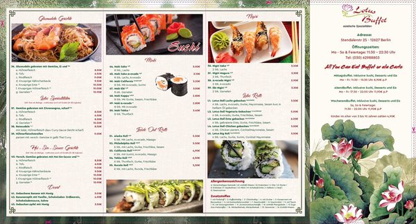 Menu photo 1 Lotus Buffet Berlin, BE Menu photo 1 Lotus Buffet Berlin, BE