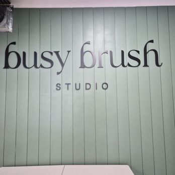Busy Brush Studio - Sign inside - Kids Activities Near Me - Vestavia Hills, Alabama Busy Brush Studio - Sign inside - Kids Activities Near Me - Vestavia Hills, Alabama
