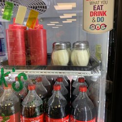 Danny’s Pizza Pizzazz - They refrigerate their parmigiana cheese