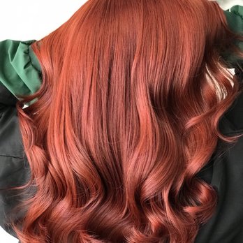Shyne Hair Studio - Reddish brown hair color. - Hair Salons Near Me - Pasadena, California