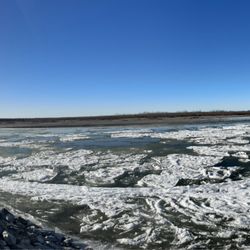 Talkeetna River Park - Panoramic of Three Rivers in October