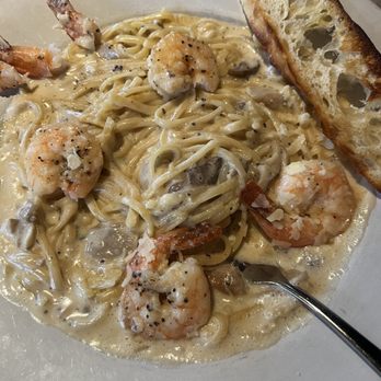 Tine & Cellar - Vodka linguine and added shrimp - Modern European Near Me - Weston, Wisconsin