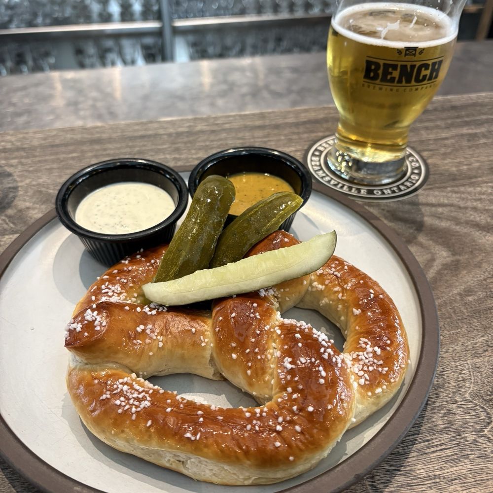 Bench Brewing - Maybe the best pretzel in North America - Brewpubs Near Me - Lincoln, Ontario Bench Brewing - Maybe the best pretzel in North America - Brewpubs Near Me - Lincoln, Ontario