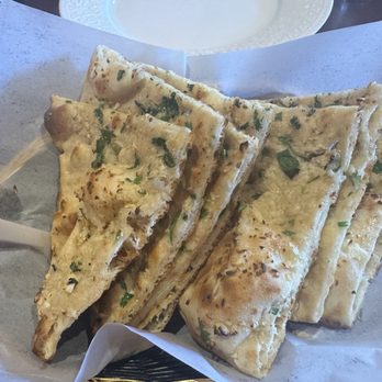 Cafe Lotus - Garlic Naan - Indian Near Me - Fairfax, California