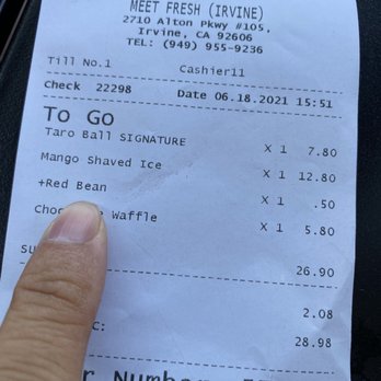 Meet Fresh - Desserts Near Me - Irvine, California