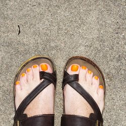 Top Nails - Sunset Orange.