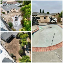 Toyo Trucking & Demolition  - Partial pool removal.