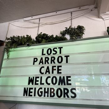 Lost Parrot Cafe - Right behind the cashier :) - Breakfast & Brunch Near Me - South Pasadena, California Lost Parrot Cafe - Right behind the cashier :) - Breakfast & Brunch Near Me - South Pasadena, California