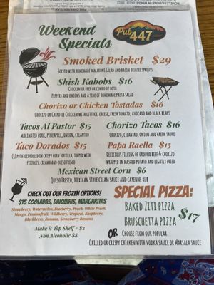 Menu photo 4 Pub 447 East Stroudsburg, PA