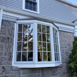 David General Contractors - Vinyl siding with Azek trim on windows