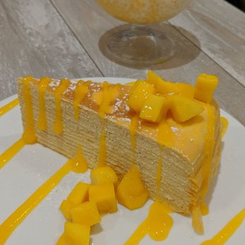 Mango Mango Dessert - Mango crepe cake - Desserts Near Me - New York, New York Mango Mango Dessert - Mango crepe cake - Desserts Near Me - New York, New York