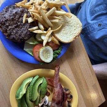 The Stove Restaurant - Burger plus extras ON THE SIDE - Breakfast & Brunch Near Me - Mammoth Lakes, California The Stove Restaurant - Burger plus extras ON THE SIDE - Breakfast & Brunch Near Me - Mammoth Lakes, California