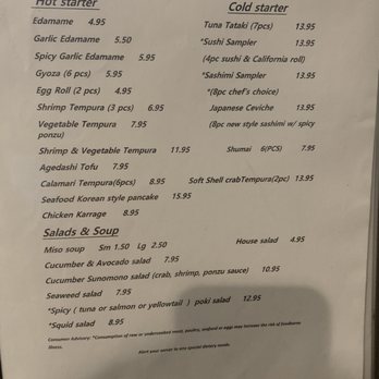 Goya Sushi & Grill - Menu - Japanese Near Me - Austin, Texas Goya Sushi & Grill - Menu - Japanese Near Me - Austin, Texas