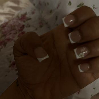 Bliss Nail Salon - slayed frenchies ‍ - Nail Salons Near Me - Newark, California