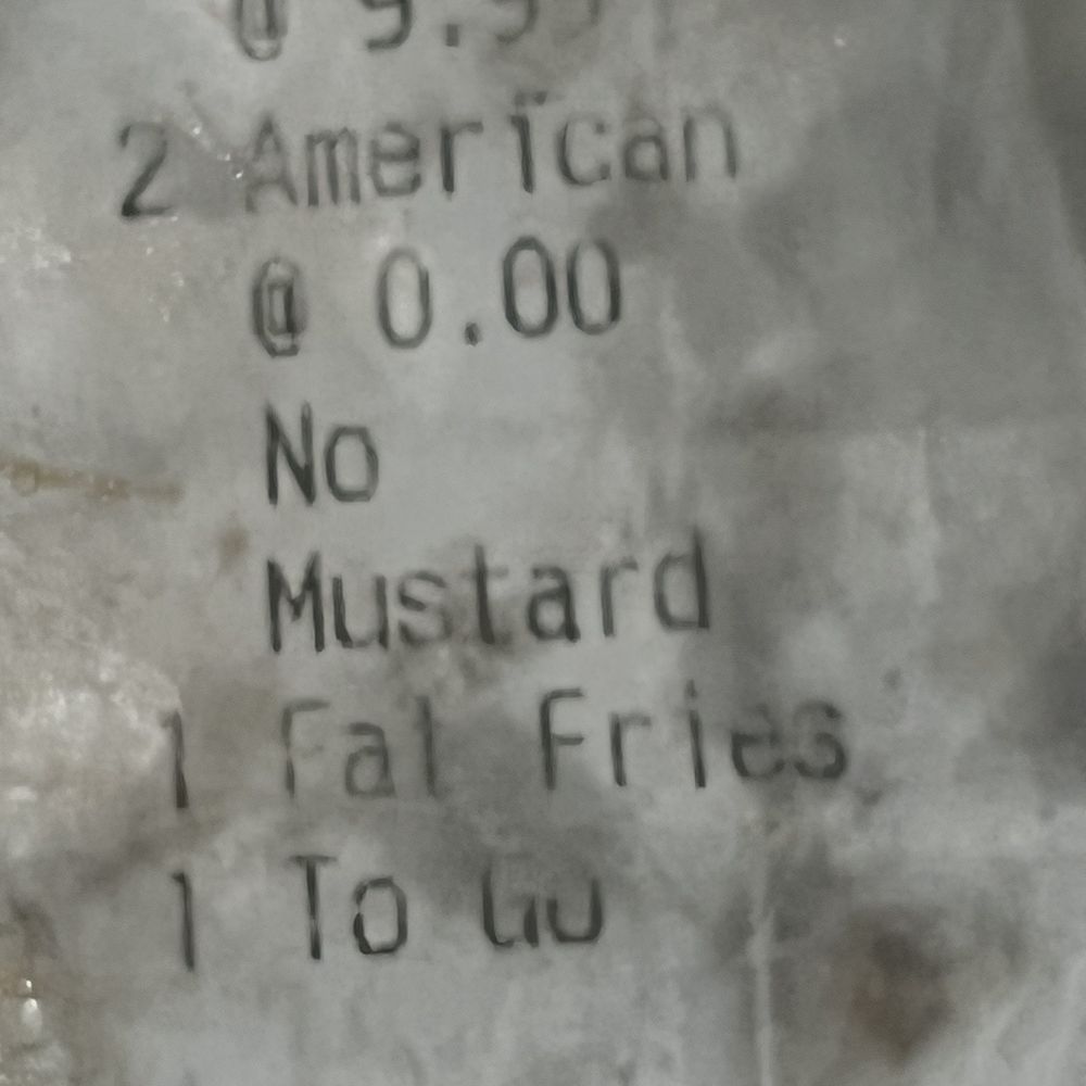 Fatburger - No mustard - Burgers Near Me - Lincoln, California