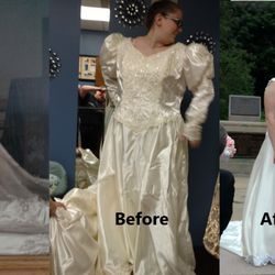MyAbishai - An Heirloom Wedding Gown from the 90's.
