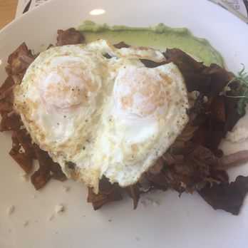 Early Bird - Carnitas chilaquiles perfect! - New American Near Me - Fullerton, California