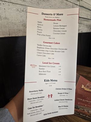 Menu photo 4 Casa De Restaurant Hollister, CA Menu photo 4 Casa De Restaurant Hollister, CA