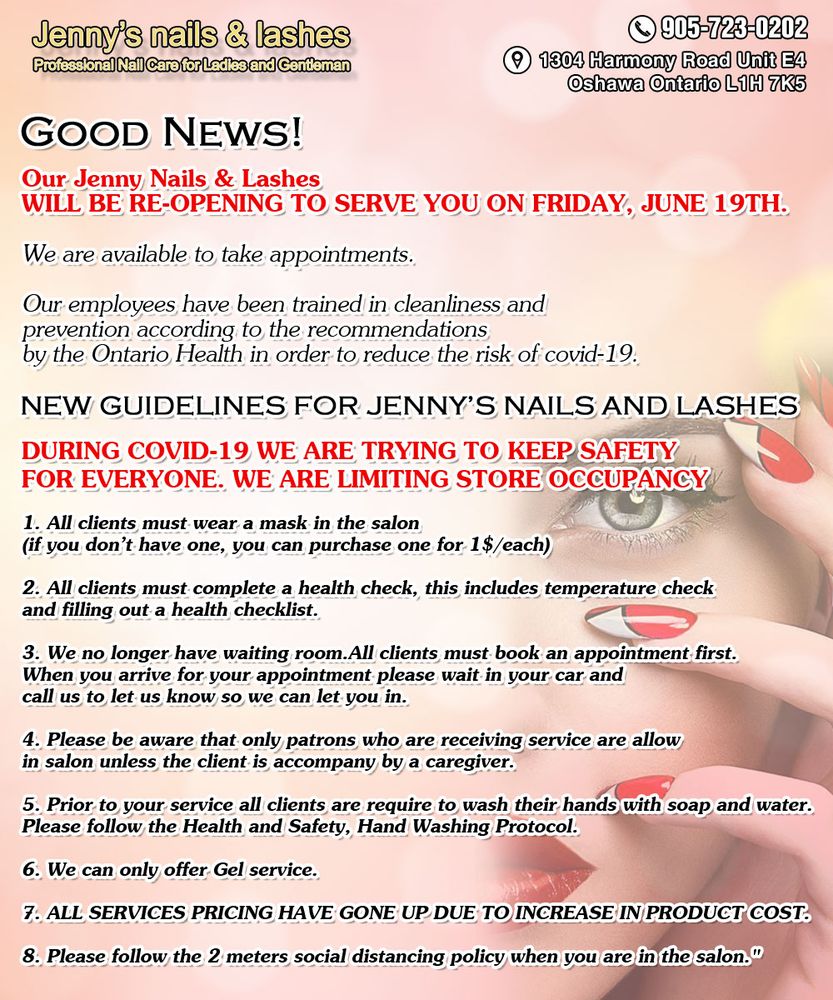 JENNY NAILS & LASHES Updated May 2024 126 Photos 1304 Harmony