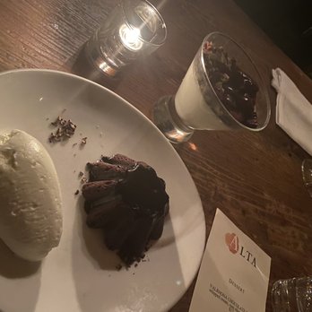 Alta - Chocolate dessert - Tapas Bars Near Me - New York, New York