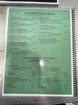 Menu photo 2 Olga's Naturally California Kitchen Lancaster, CA