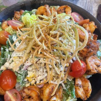 Jalisco Cantina - Elote Salad with Shrimp - Mexican Near Me - Whitefish, Montana Jalisco Cantina - Elote Salad with Shrimp - Mexican Near Me - Whitefish, Montana