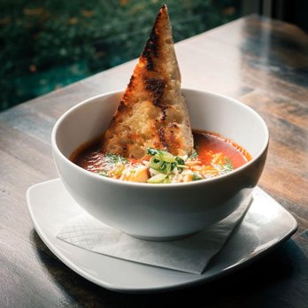 Loch-Side - a bowl of soup with a piece of bread sticking out of it - Scottish Near Me - Burlington, Ontario