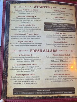 Menu photo 6 Back Porch Bar & Grill Jacksonville, OR Menu photo 6 Back Porch Bar & Grill Jacksonville, OR