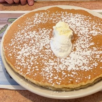 Astronomical Pancake House - 2 huge pancakes & side of 2 eggs totaled $14 ($10.50+$3.50). BUT THEY DON'T HAVE REAL MAPLE SYRUP! - Breakfast & Brunch Near Me - Williamsburg, Virginia Astronomical Pancake House - 2 huge pancakes & side of 2 eggs totaled $14 ($10.50+$3.50). BUT THEY DON'T HAVE REAL MAPLE SYRUP! - Breakfast & Brunch Near Me - Williamsburg, Virginia