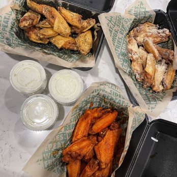 Wingstop - a variety of wings and dipping sauces - Chicken Wings Near Me - Puyallup, Washington