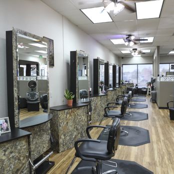 Tangles Salon & Spa - Right side of salon from the back - Hair Salons Near Me - Thornton, Colorado